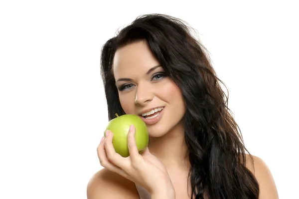 Portrait of young and attractive woman — Stock Photo, Image