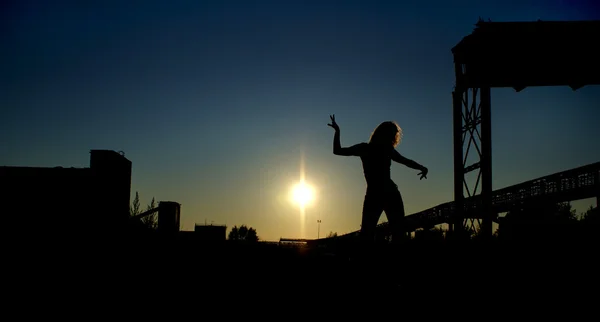 Spur der schönen Dame — Stockfoto