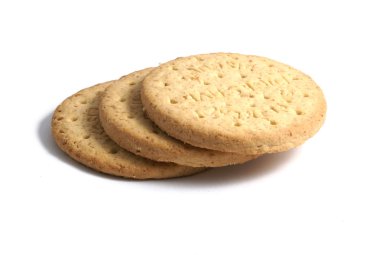 beyaz üzerinde izole çerezler