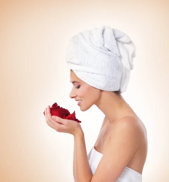 Beautiful spa portrait — Stock Photo, Image