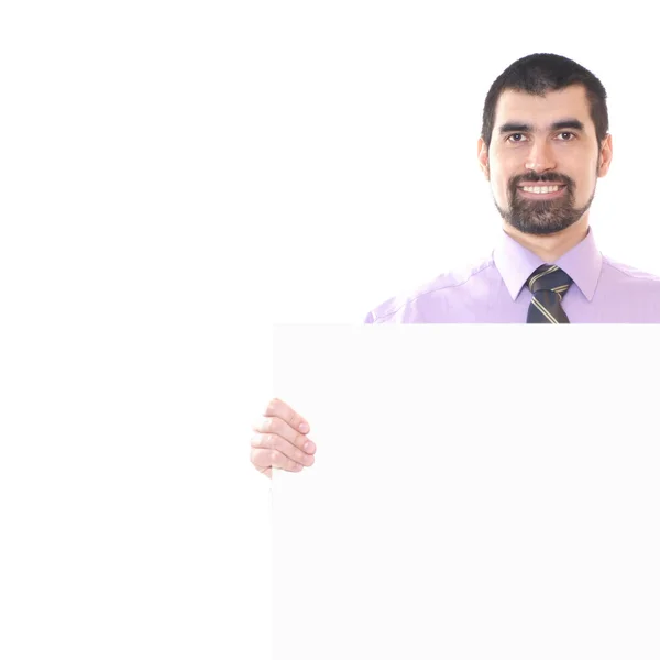Businessman isolated on white — Stock Photo, Image