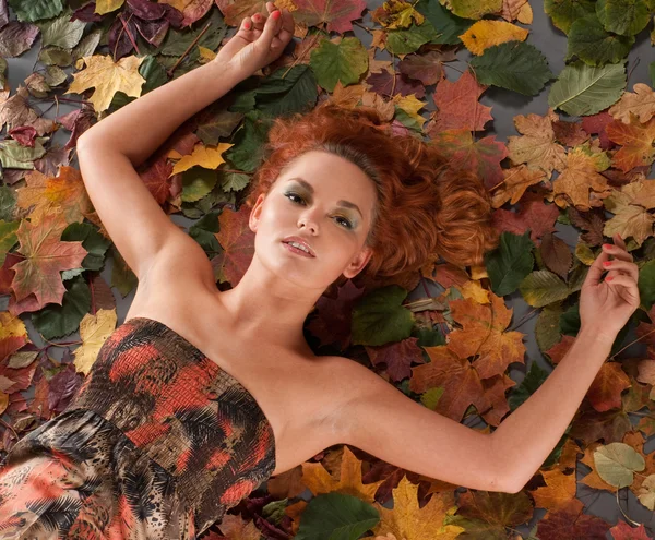 Retrato de otoño — Foto de Stock