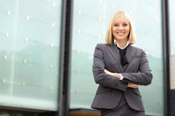 Attractive young business woman — Stock Photo, Image