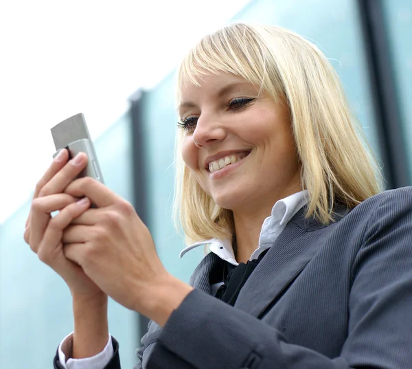 Young sexy business woman — Stock Photo, Image