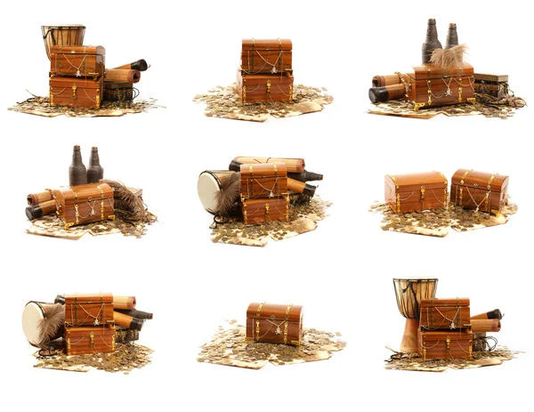 Treasure chests — Stock Photo, Image