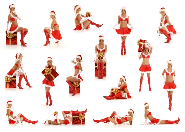 Set di Babbo Natale sexy — Foto Stock