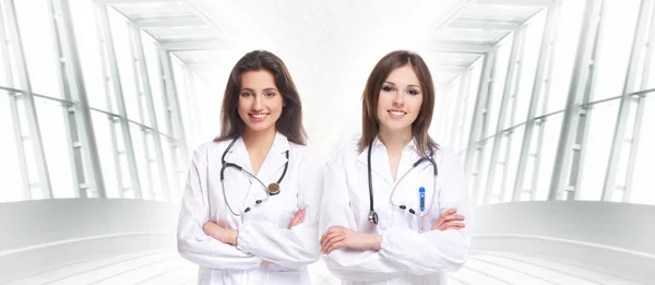 Young and attractive doctor s — Stock Photo, Image