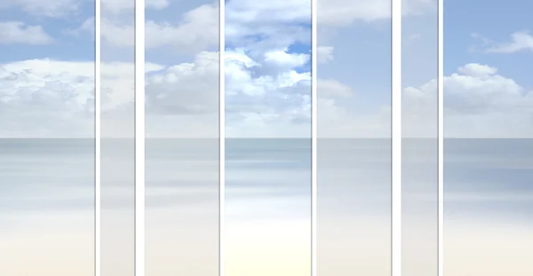 Beautiful ocean background — Stock Photo, Image