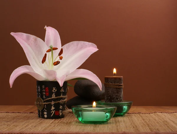 Oriental spa composition — Stock Photo, Image