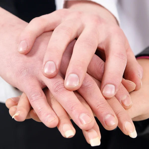 Group handshake — Stock Photo, Image