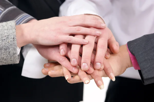 Gruppenhandschlag — Stockfoto