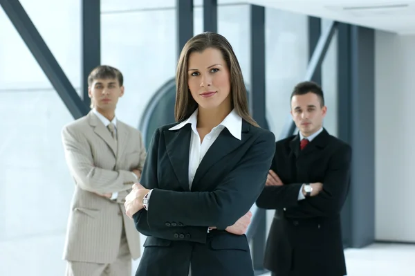 Portret van zakelijke team — Stockfoto