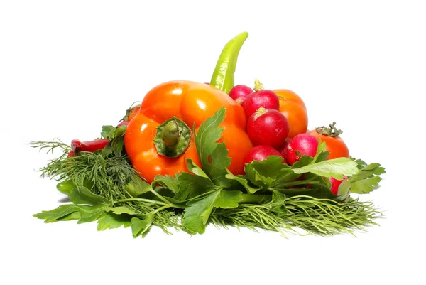 Verduras frescas y sabrosas — Foto de Stock