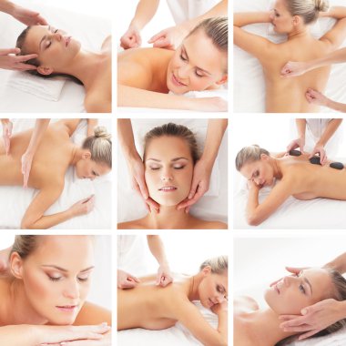 Spa kolaj: Masaj farklı tipes