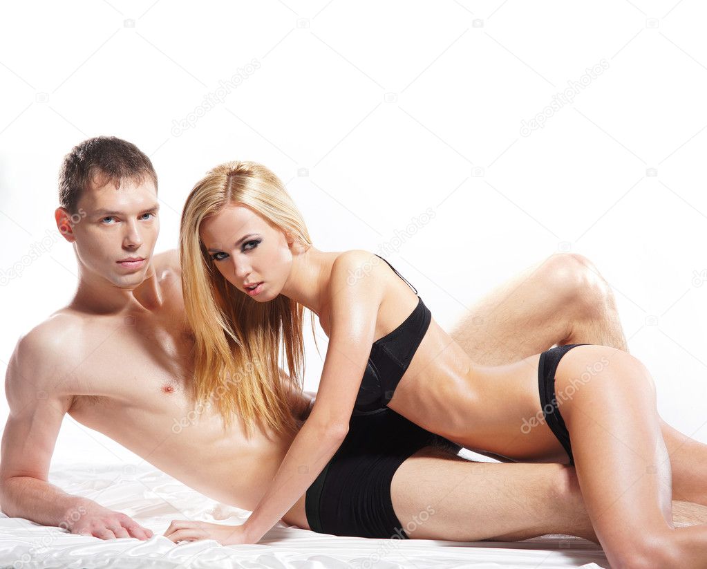 Young couple having sex