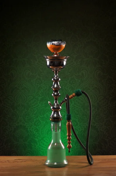 Exotic hookah with the fruit on the top — Stock Photo, Image