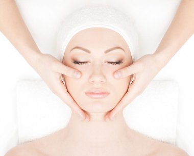 genç güzel Bayan kaplıca tedavisi alma