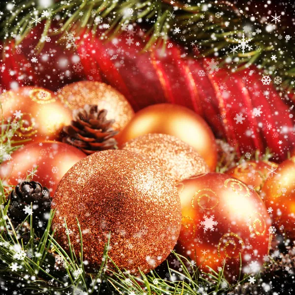 Weihnachtlicher Hintergrund — Stockfoto