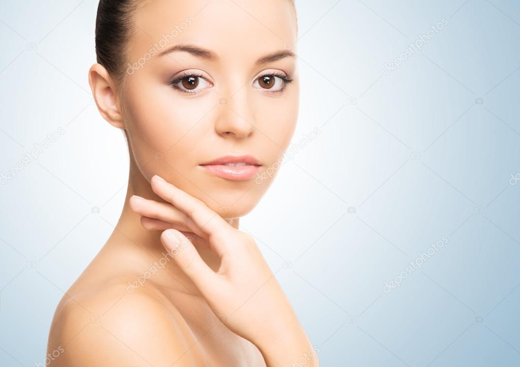 Spa portrait of beautiful, young and healthy woman