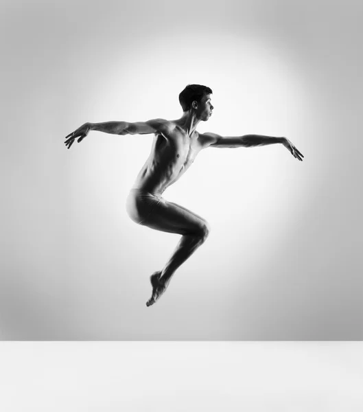 Atletické balet tanec — Stock fotografie