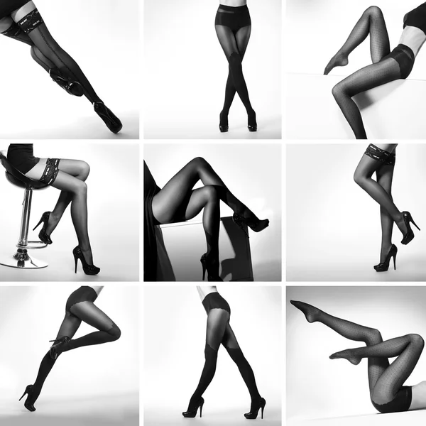 图片与性感的女性双腿 — 图库照片