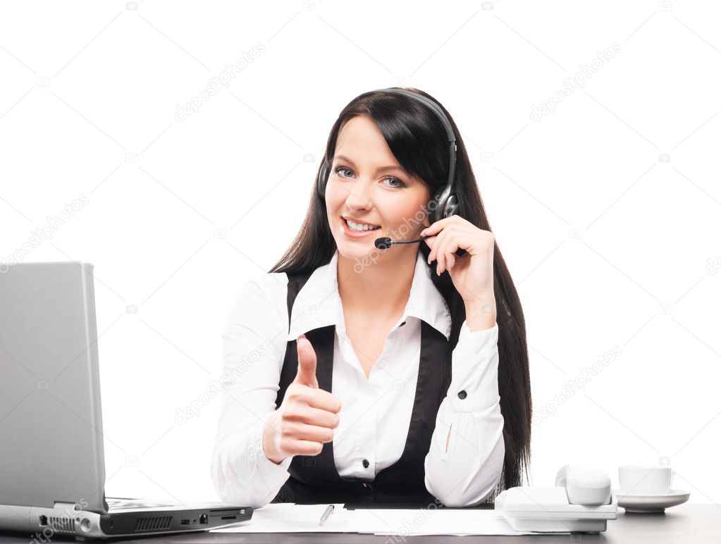 Support operator in a call center