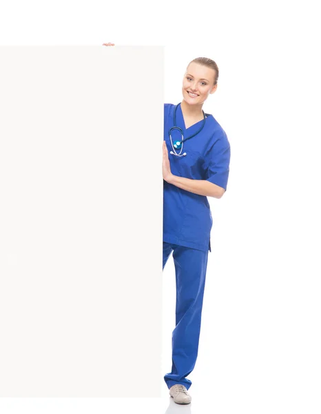 Cheerful female doctor — Stock Photo, Image