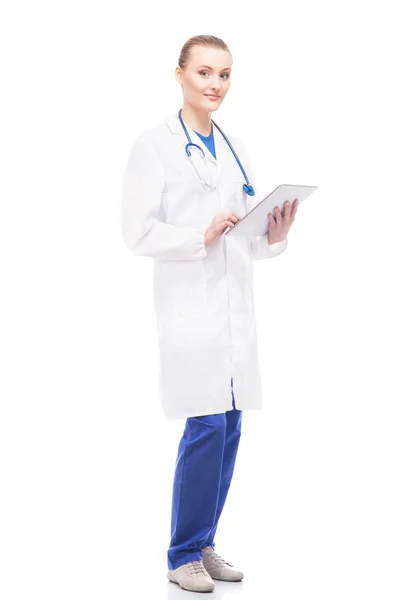 Cheerful female doctor — Stock Photo, Image