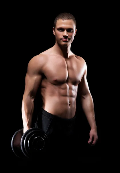 Sporty bodybuilder man — Stock Photo, Image