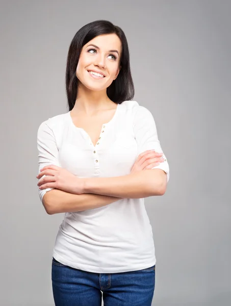 Young attractive girl — Stock Photo, Image