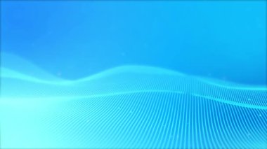Elektronik parçacıkların olduğu soyut dijital manzara. Siber, dijital, paralel dünyalar ve yapay zeka kavramı.