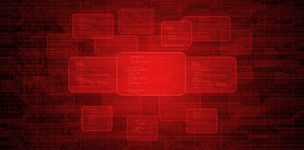 Abstracte achtergrond met binaire code. Hackers, darknet, virtual reality en sciencefiction concept. — Stockfoto
