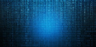 Arka plan ile ikili şifre. Bilgisayar korsanları, darknet, sanal gerçeklik ve bilim kurgu kavramı.