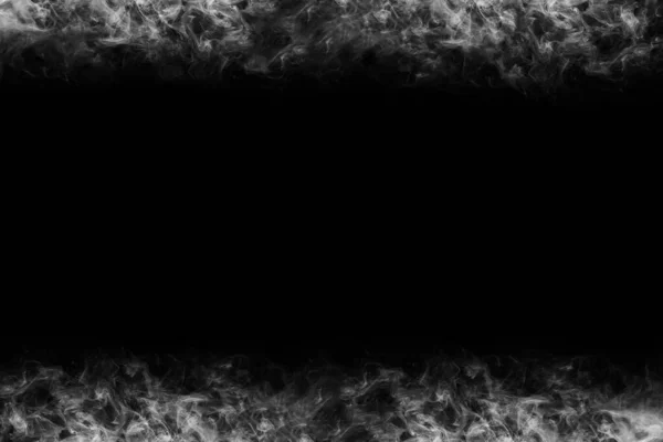 Αφηρημένη Υφή Καπνού Πλαίσιο Πάνω Από Σκούρο Μαύρο Φόντο Ομίχλη Royalty Free Εικόνες Αρχείου