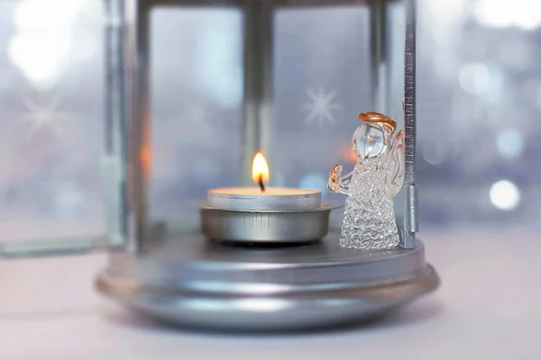 Christmas story about little angel — Stock Photo, Image