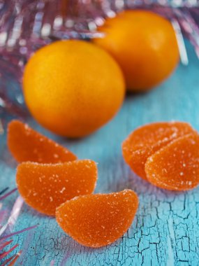 jöle ile Noel şenlikli tatlı