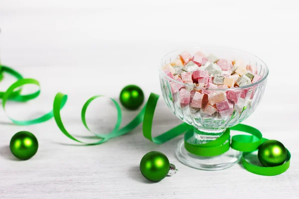 Christmas turkish delight — Stock Photo, Image