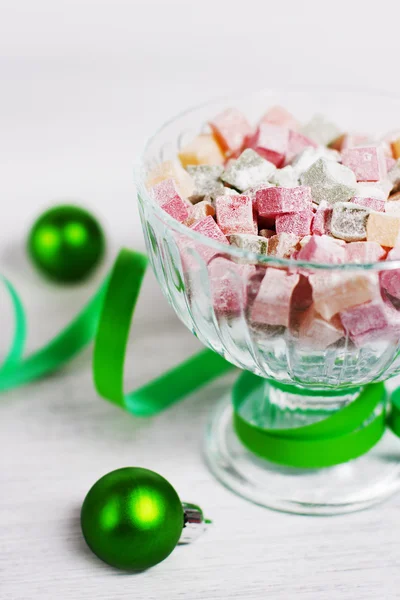 Christmas turkish delight — Stock Photo, Image