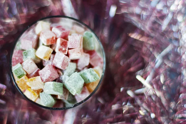 Christmas turkish delight — Stock Photo, Image