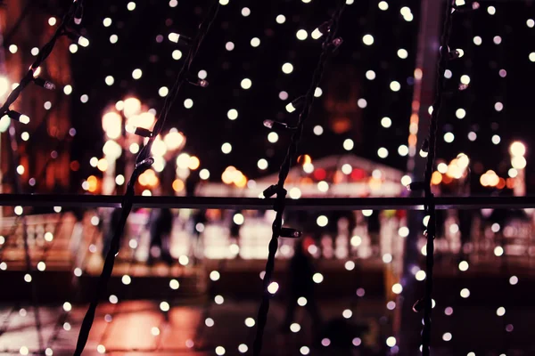 Christmas blurred background — Stock Photo, Image