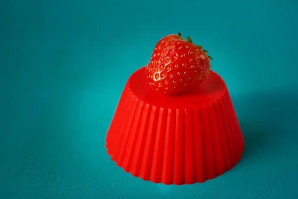Red strawberry queen — Stock Photo, Image
