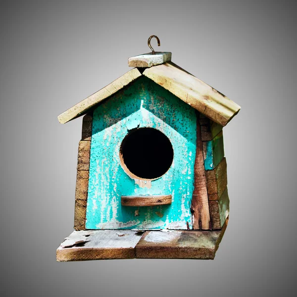 Bird house isolated — Stock Photo, Image