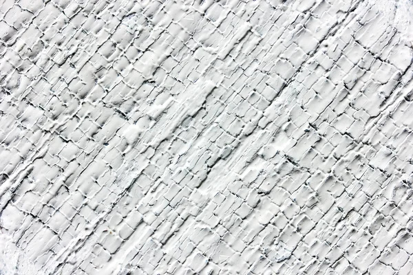 Staré popraskané bílá malovaná textura — Stock fotografie