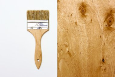 Kağıt ve ahşap doku yenileme fırça