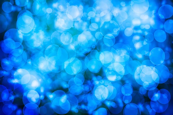 Blau defokussierte Lichter Hintergrund — Stockfoto