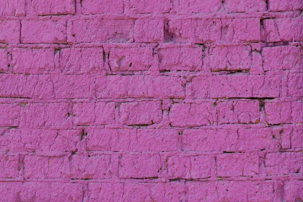 Background wall the brick violet lilac bright — Stock Photo, Image