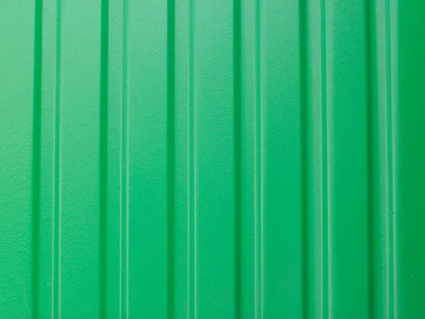 Background metal leaf green, iron profile — Stock Photo, Image