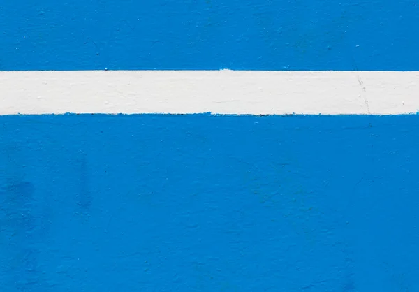 Pozadí, textury zdi modré barvy. design, bílý proužek — Stock fotografie