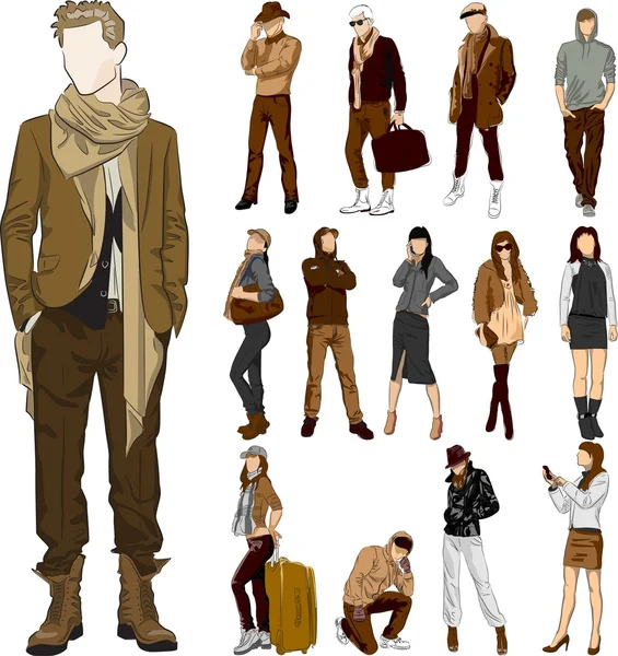 Fashion - vector — Stock Vector