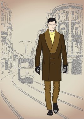 moda adam sokakta arka plan